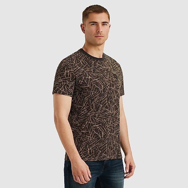 PME LEGEND T-Shirt "Short sleeve r-neck slub jersey aop" günstig online kaufen