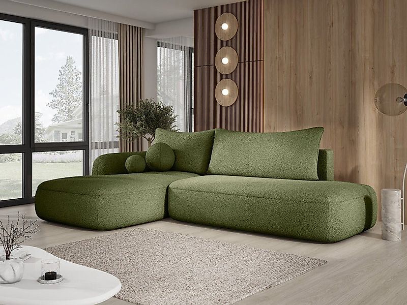 Luxusbetten24 Schlafsofa Designer Sofa Babu Bouclé, günstig online kaufen