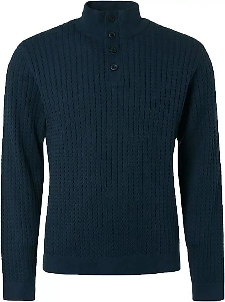 No Excess Mocker Pullover Navyblau - Größe 3XL günstig online kaufen