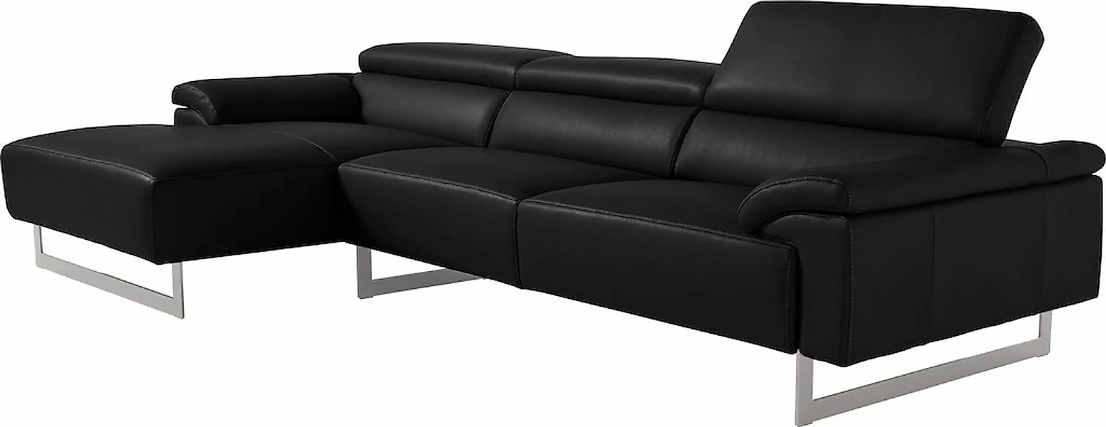 Egoitaliano Ecksofa "Malika, edel und bequem, Designsofa mit hochwertigen B günstig online kaufen