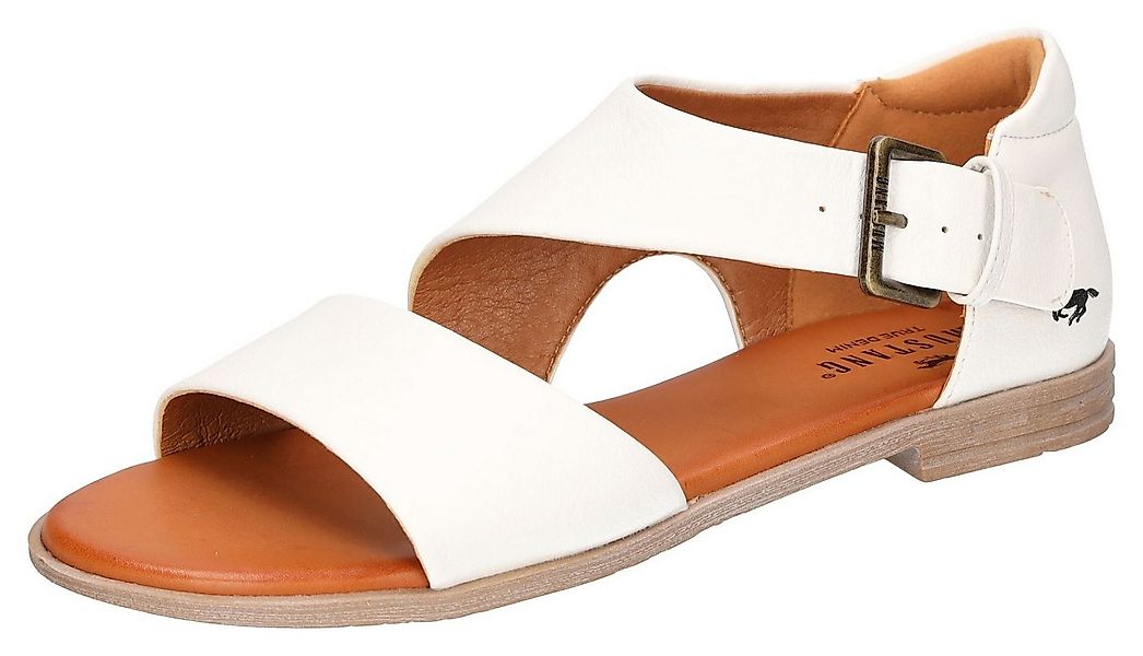 Mustang Shoes Sandale, Sommerschuh, Sandalette, Riemchensandale in asymmetr günstig online kaufen