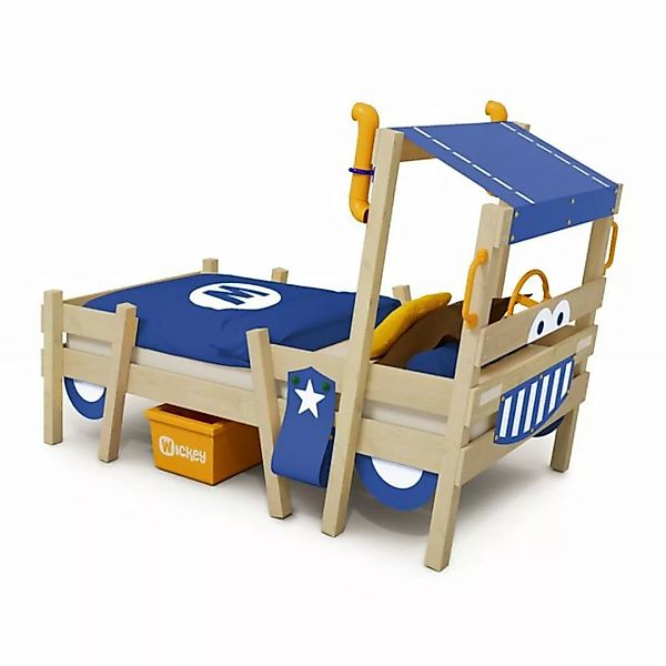 Wickey Kinderbett Crazy Sparky Pro, Plane Holzbett 90 x 200 cm (Holzpaket a günstig online kaufen