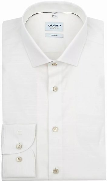 OLYMP Level 5 Hemd Off-White - Größe 38 günstig online kaufen