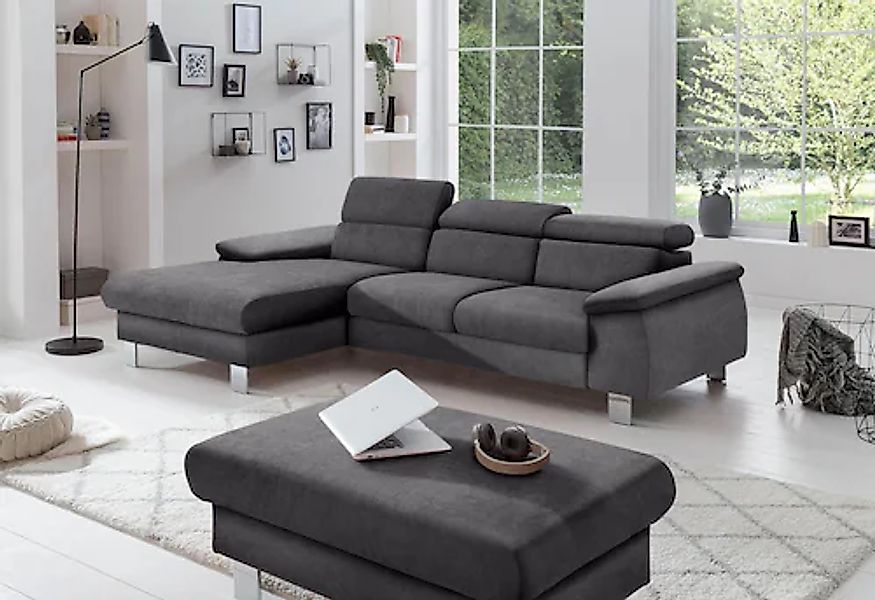 COTTA Polstergarnitur »Komaris L-Form«, (Set), Set bestehend aus: Ecksofa m günstig online kaufen