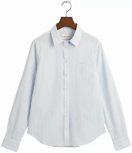 Gant Hemdbluse REG POPLIN STRIPED SHIRT mit einer kleinen Logostickerei auf günstig online kaufen