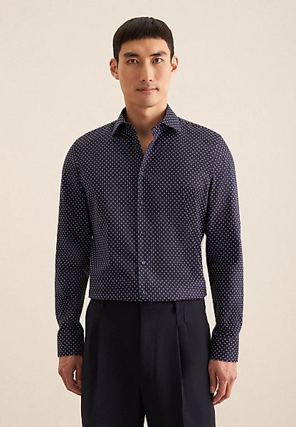 seidensticker Businesshemd "X-Slim" X-Slim 1/1 Kentkragen Druck günstig online kaufen