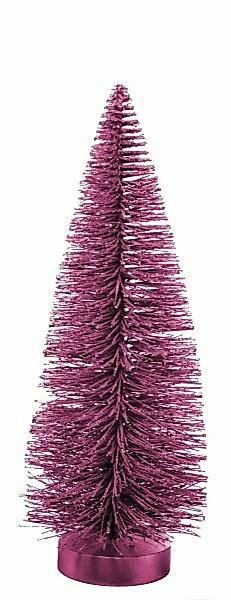 ASA Kunstpflanzen & -blumen XMAS Deko Tannenbaum altrosa 21 cm (rosa) günstig online kaufen
