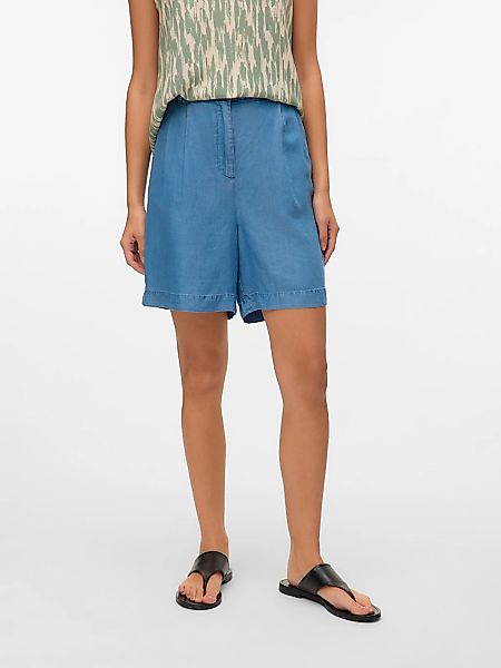 Vero Moda Shorts "VMFLEUR HW BERMUDA TENCEL SHORTS GA" Viskose, loose fit günstig online kaufen