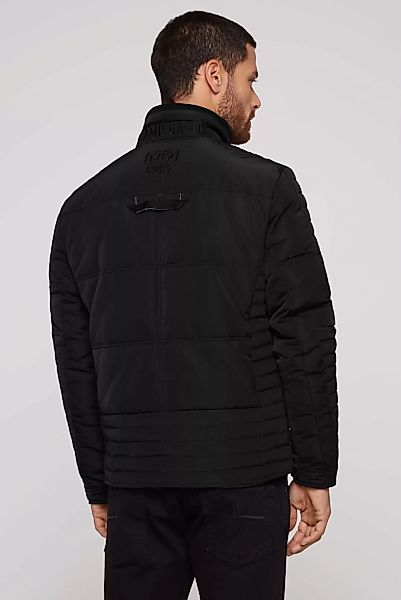 CAMP DAVID Winterjacke, ohne Kapuze, im Biker-Design günstig online kaufen