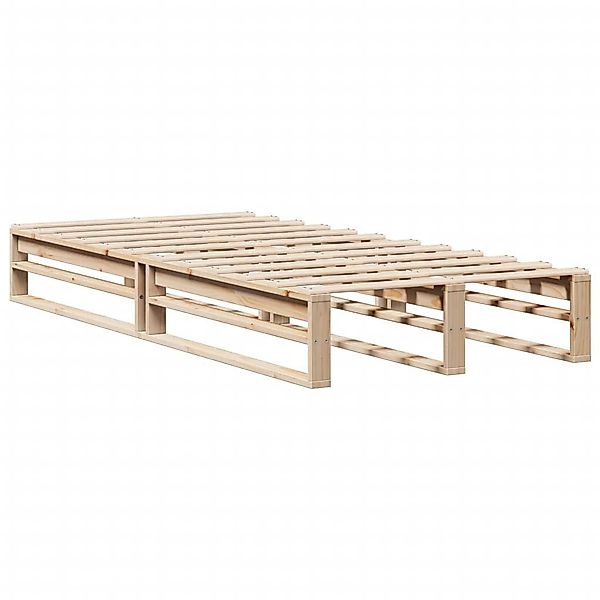 vidaXL Bett Massivholzbett ohne Matratze 90x200 günstig online kaufen