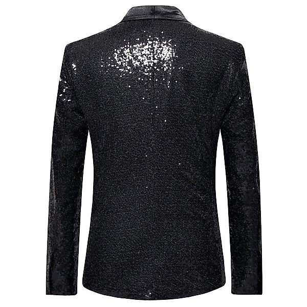 Allthemen Sakko mit Pailletten Anzugjacke Regular günstig online kaufen