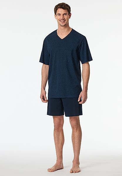 Schiesser Shorty "Comfort Essentials", 2 Stk. Brusttasche, V-Ausschnitt, Ku günstig online kaufen