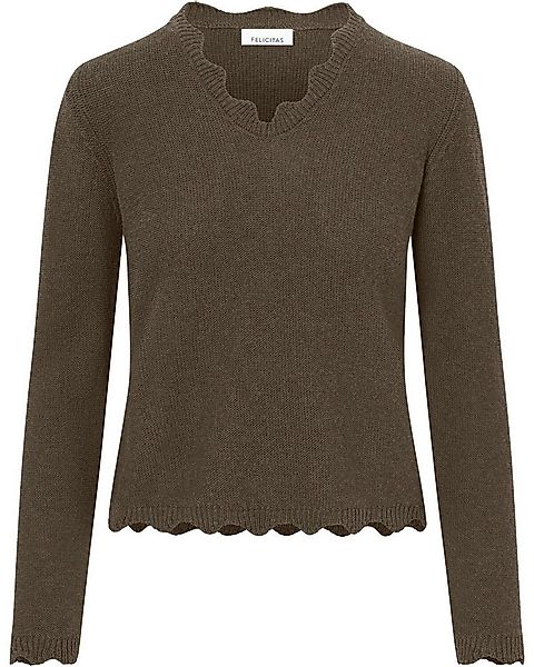 FELICITAS Strickpullover V-Pullover Pippa günstig online kaufen