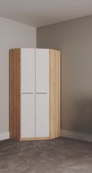 priess Eckkleiderschrank "Barcelona Kleiderschrank Ecklösung Raumwunder" in günstig online kaufen