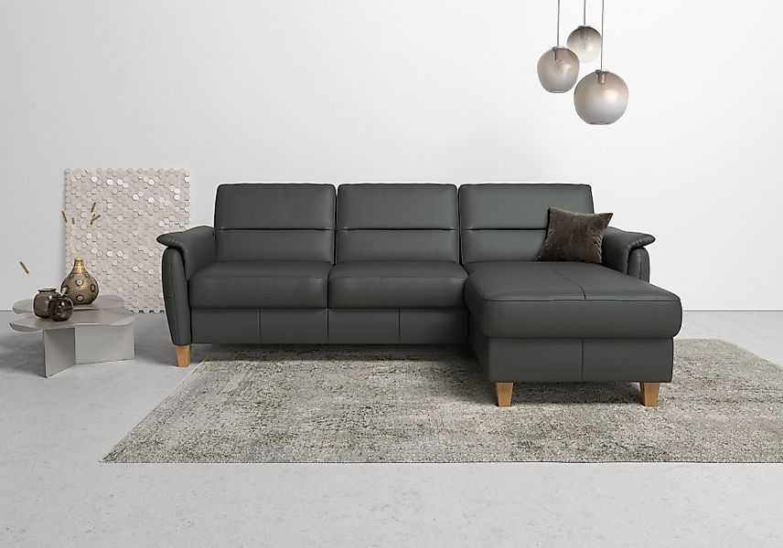 Home affaire Ecksofa Palmera L-Form, Federkern, günstig online kaufen