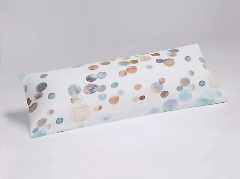 Kissenbezug Perkal Watercolor Dots günstig online kaufen