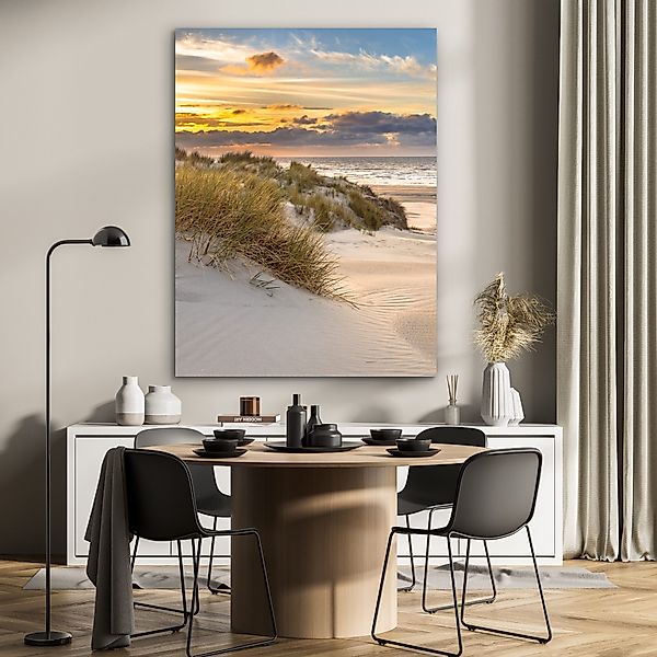 MuchoWow Metallbild Strand - Düne - günstig online kaufen
