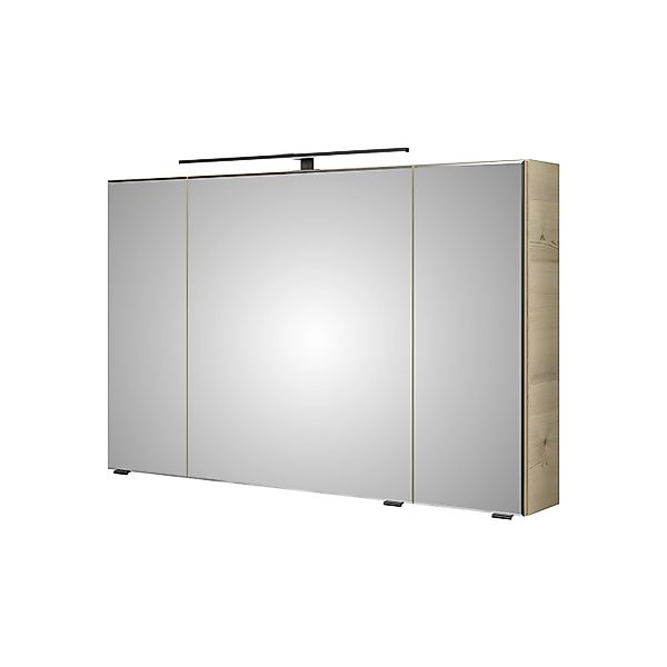 Pelipal Spiegelschrank Quantum 07 Polar Pinie Quer 110 cm günstig online kaufen