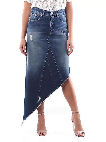 MAISON MARGIELA Knielange Damen Dunkle Jeans günstig online kaufen