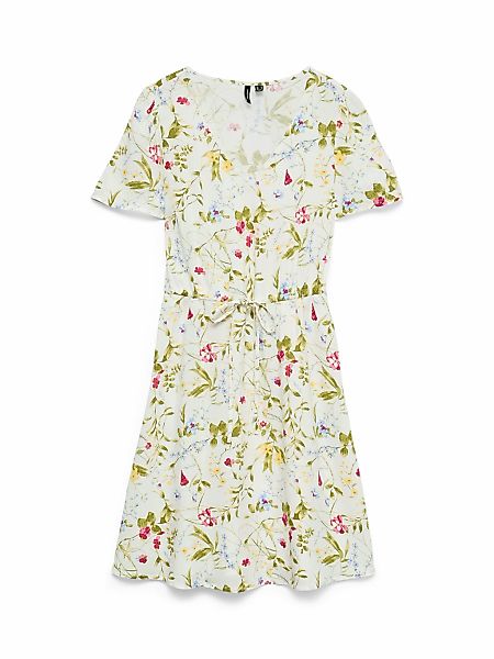 Vero Moda Minikleid "VMEASY JOY SS SHORT DRESS WVN GA" Viskose, regular fit günstig online kaufen