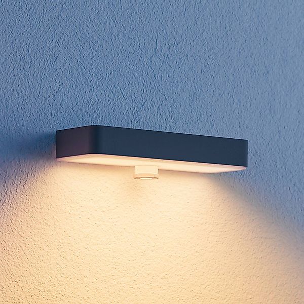 STEINEL LED-Solar-Wandlampe XSolar SOL-O S, anthrazit Sensor günstig online kaufen