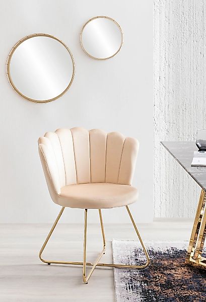 SalesFever Polsterstuhl "Komfortabler Stuhl im eleganten Design" (Set) 2 St günstig online kaufen