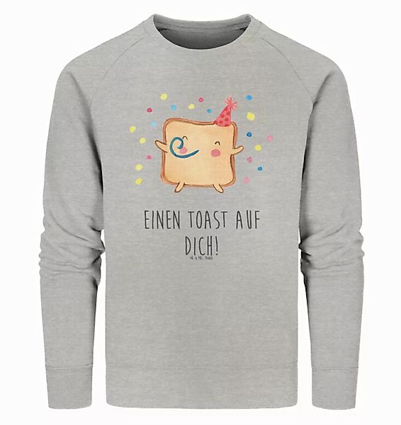 Mr. & Mrs. Panda Longpullover Größe L Toast Party - Heather Grey - Geschenk günstig online kaufen