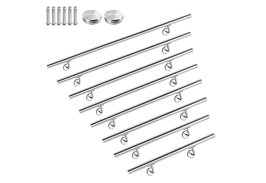 FIVMEN Treppengeländer Wandhandlauf Handlauf Edelstahl mit Wandhaltern Halt günstig online kaufen