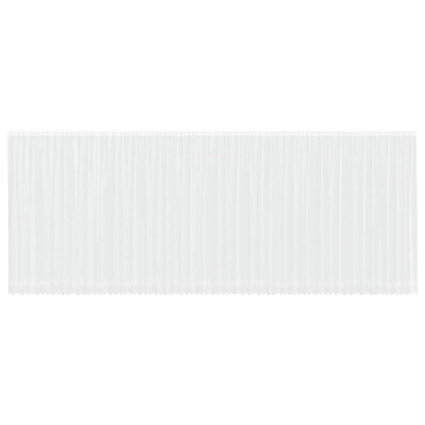 vidaXL Spitzenvorhang mit Vorhängen Weiß 1200x300cm Polyester 4107864 günstig online kaufen