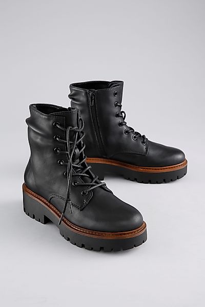 Aniston SHOES Schnürboots, Stiefelette, Schnürboots, Blockabsatz günstig online kaufen