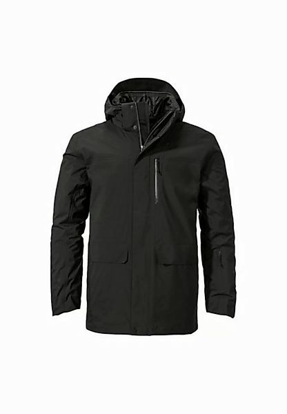 Schöffel Country Winterjacke Schöffel Herren 3in1 Parka Barth 23791 schwarz günstig online kaufen