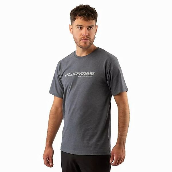 Platzangst T-Shirt Platzangst Logo T-Shirt Grau XXXS (1-tlg) günstig online kaufen