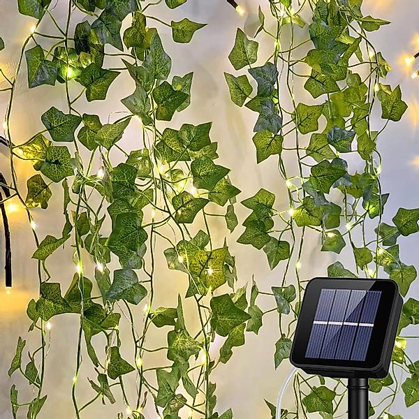 BlingBin LED-Lichterkette 5M 50LED Solar Künstlicher günstig online kaufen