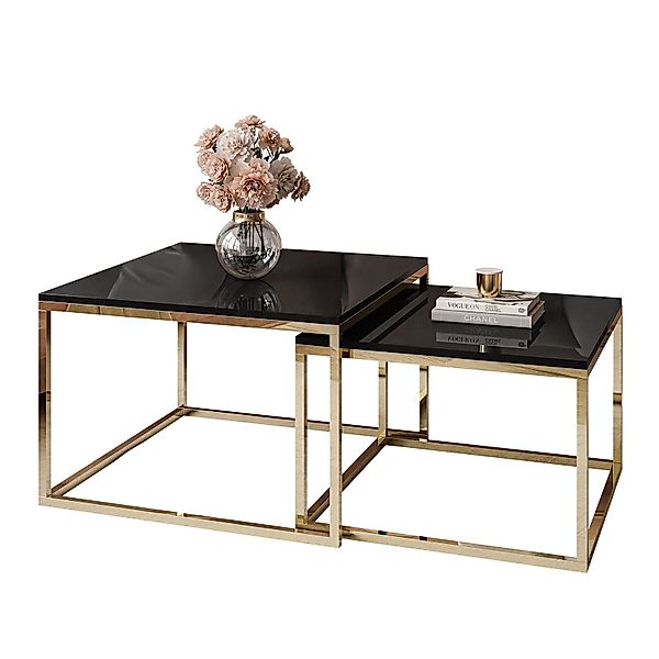 Lookway Couchtisch YOSHI 2in1 mit Goldenem günstig online kaufen