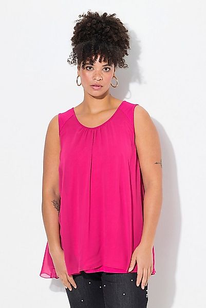 MIAMODA Longtop Top A-Linie Rundhals ärmellos günstig online kaufen