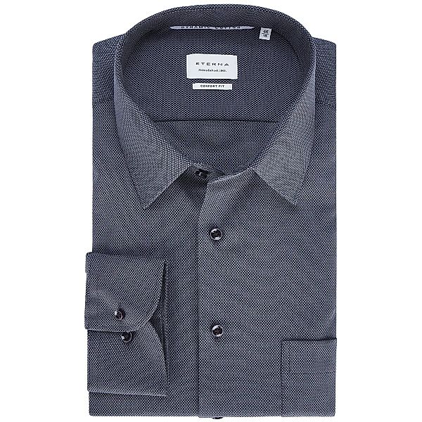 ETERNA Businesshemd aus "Dynamic Cotton™", bügelfrei Farbe schwarz Größe: 5 günstig online kaufen