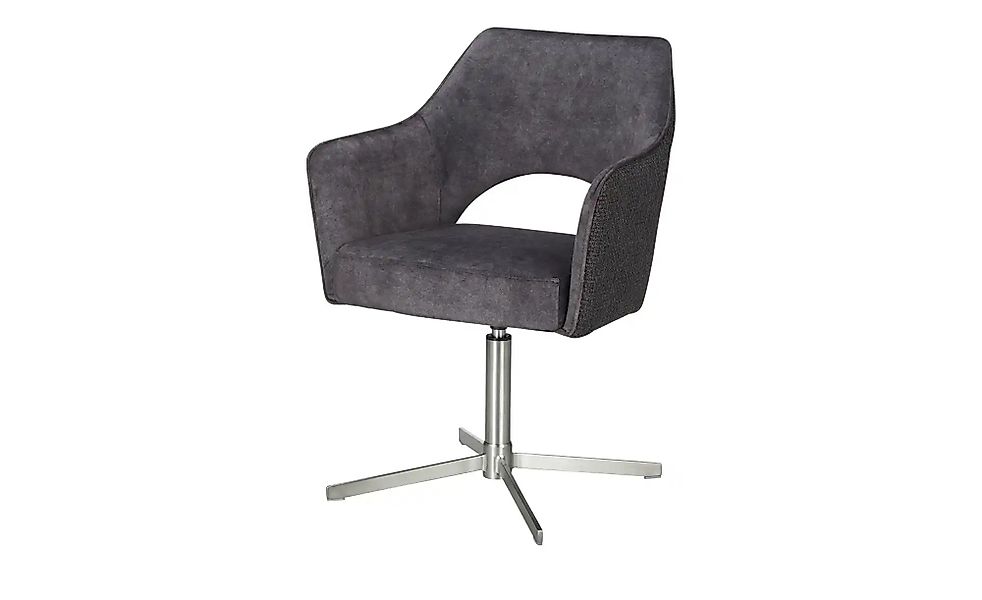 Armlehnstuhl drehbar Albert 1 ¦ grau ¦ Maße (cm): B: 62 H: 85 T: 60.0 Stühl günstig online kaufen