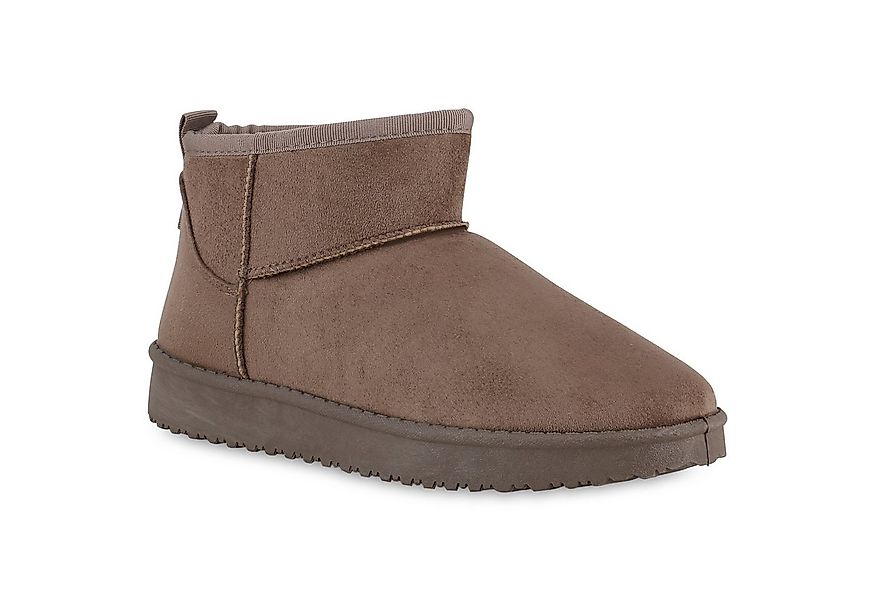 VAN HILL 840658 Winterstiefelette Damen Warm Gefütterte Winter Boots Bequem günstig online kaufen