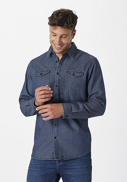 Paddock's Jeanshemd günstig online kaufen