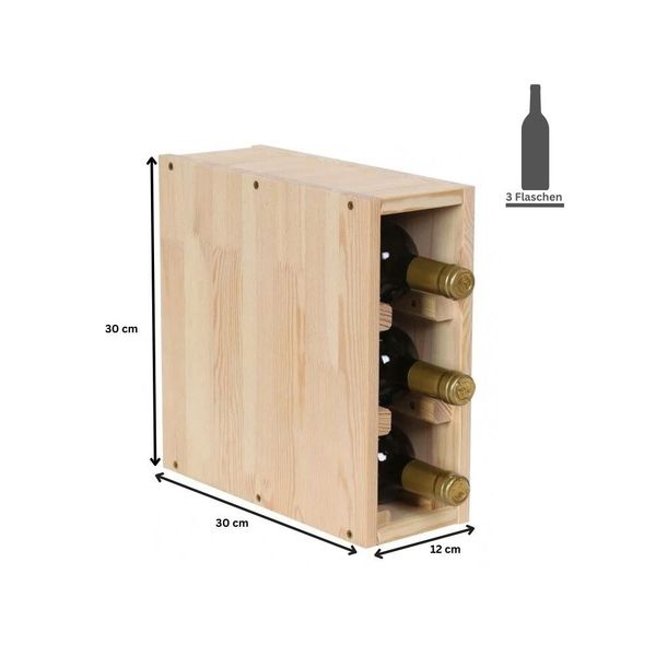 PROREGAL® Weinregal VINCELLAR MOD, HxBxT 30x12x30cm, günstig online kaufen