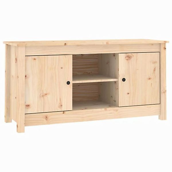 vidaXL TV-Schrank TV-Board 103x36,5x52 cm Massivholz Kiefer günstig online kaufen