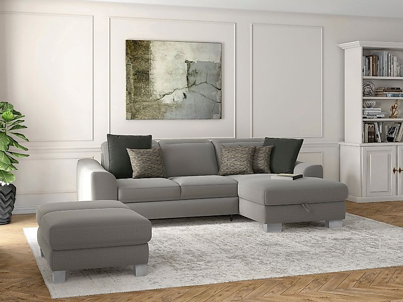sit&more Ecksofa Dundee L-Form, mit Federkern günstig online kaufen