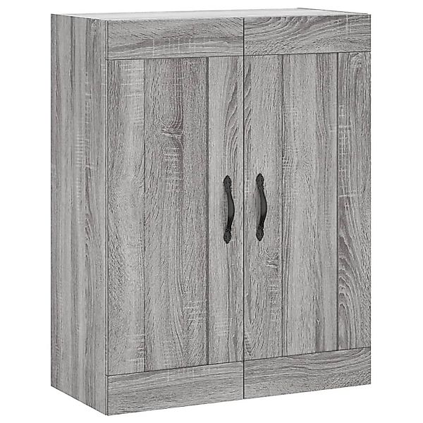 vidaXL Hängeschrank Wandschrank Grau Sonoma 69,5x34x90 günstig online kaufen