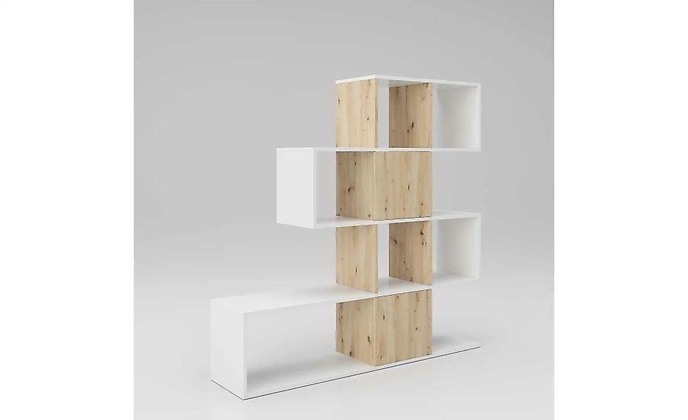 Standregal   ¦ weiß ¦ Maße (cm): B: 132 H: 132 Regale > Raumteiler - Höffne günstig online kaufen