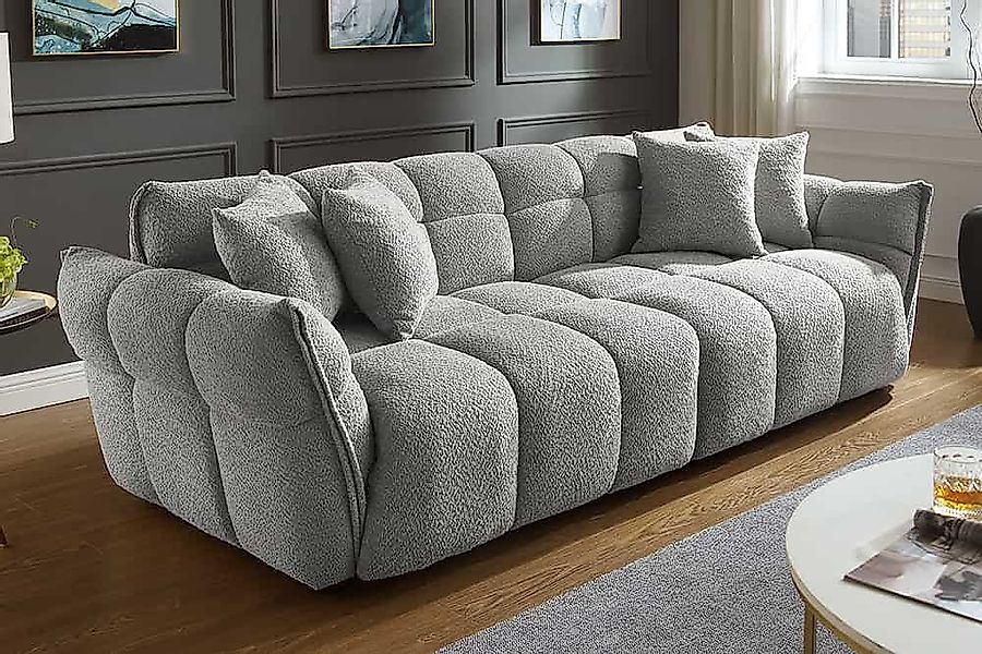 riess-ambiente 3-Sitzer CLOUD 260cm grau · günstig online kaufen