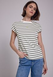 STREET ONE STUDIO T-Shirt aus reiner Baumwolle günstig online kaufen