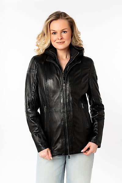 Mauritius Lederjacke MWTaja mit Stehkragen günstig online kaufen