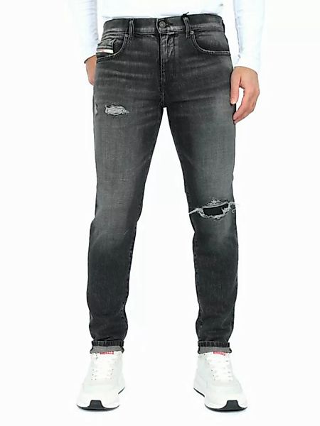 Diesel Slim-fit-Jeans Destroyed Look Hose - 2019 D-Strukt R9F07 - Länge:32 günstig online kaufen