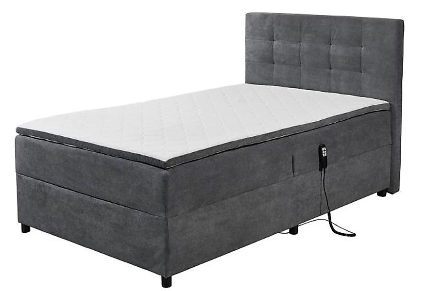 Boxspringbett ca. 120x200 cm  H2 Anthrazit günstig online kaufen