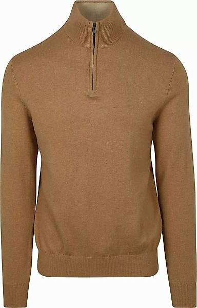 Steppin' Out Half-Zip Pullover Cotton Cashmere Camel - Größe L günstig online kaufen